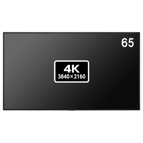 LCD-P654Q NEC〔3年保証〕4K対応 65型パブリック液晶ディスプレイ サイネージ用メディアプレーヤ内蔵モデル